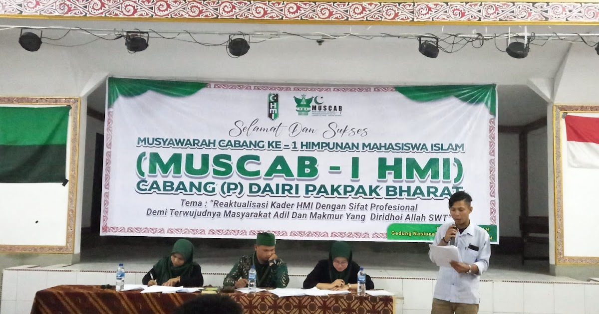HMI pemkot ampana Gelar Musyawarah Cabang